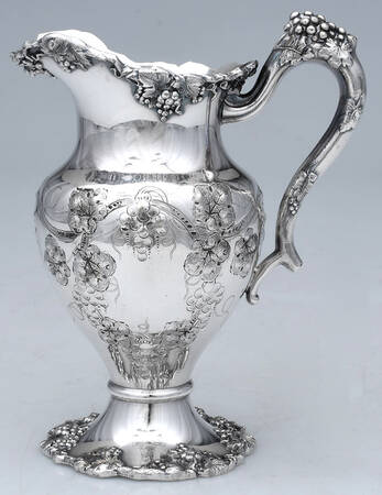 Vintage-Chased (Silverplate, Hollowware) Creamer