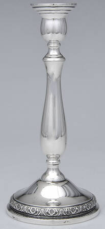 Prelude-Plain (Sterling Hollowware) 10" Weighted Candlestick
