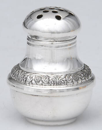 Prelude-Plain (Sterling Hollowware) Sterling Mini Salt Shaker