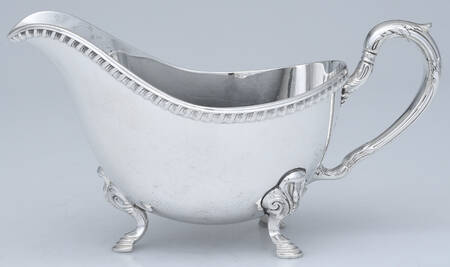 Ashley (Silverplate, Hollowware) Plated Gravy Boat No Underplate
