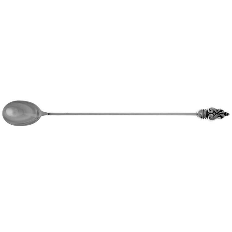 Royal Danish (Sterling, Hollowware) Large Bar Spoon by International Silver