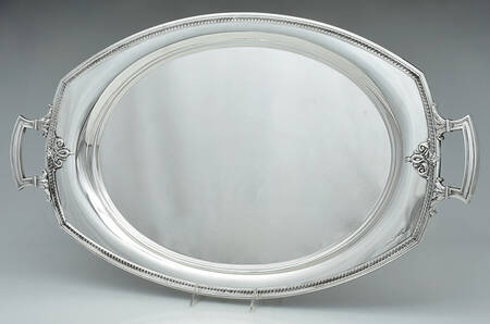 Trianon (Sterling, Hollowware) Large Waiter Tray