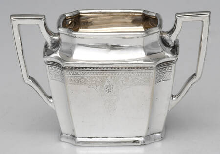 Ancestral (Silverplate, Hollowware) Mini Open Sugar Bowl