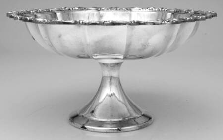 Countess (Silverplate, Hollowware) Footed Plated Round Centerpiece