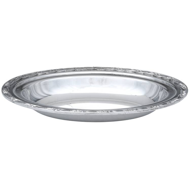 Exquisite (Silverplate, Hollowware) Double Vegetable Bowl-No Lid