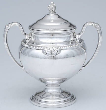 Admiral II (Silverplate, 1940, Hollowware) Sugar Bowl & Lid