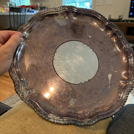 Staffordshire (Silverplate, Hollowware)  11" Round Tray