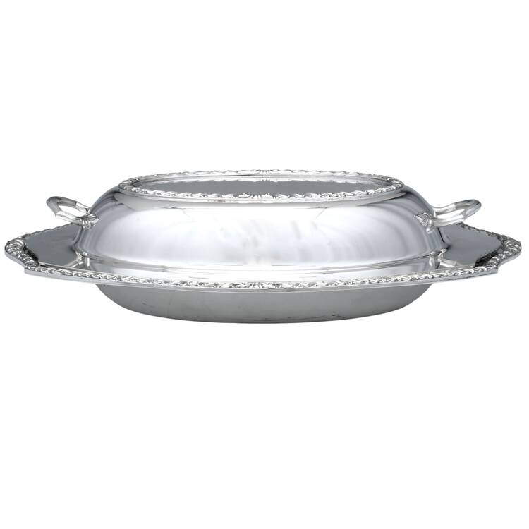 Wickford (Silverplate, Hollowware) Double Vegetable Bowl