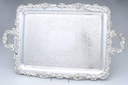 English Scroll (Silverplate, Hollowware) by International Silver