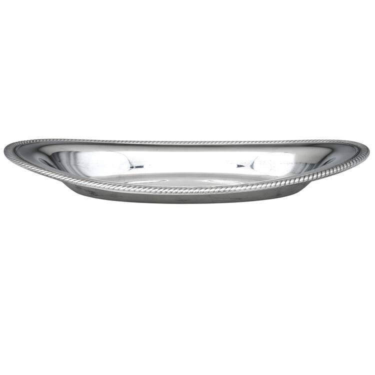 819 (Silverplate, Hollowware) Silverplate Bread Tray
