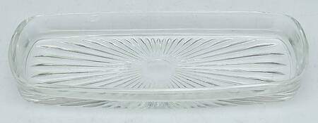 Wellington (Silverplate, Hollowware, Floral&Scroll) 1/4 Pound Butter Liner