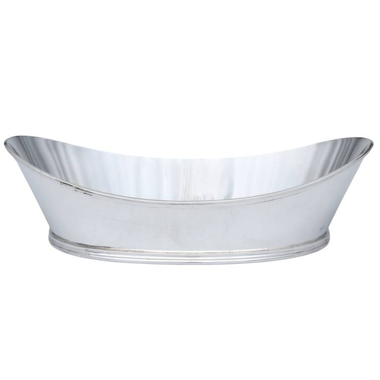 Silverplate Hollowware Oval Silverplate Centerpiece by Israel Freeman & Son Ltd