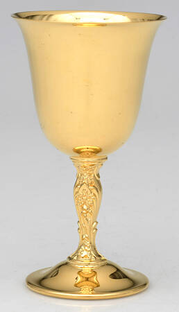INS577 (Gold Electroplate, Hollowware) Wine Goblet