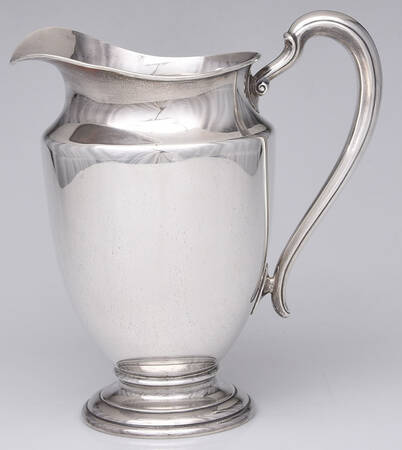 E97 (Sterling, Hollowware) Sterling Water Pitcher
