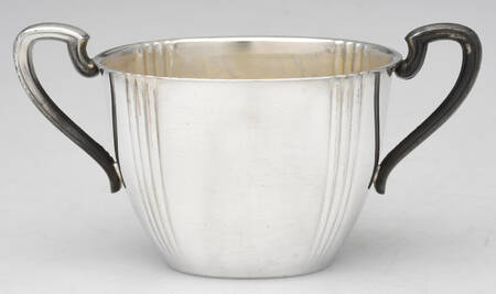 433 (Silverplate, Hollowware) Silverplate Open Sugar Bowl