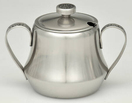 INS679 (Stainless, Hollowware) Sugar Bowl with Lid