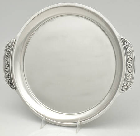 INS679 (Stainless, Hollowware) Round Tray