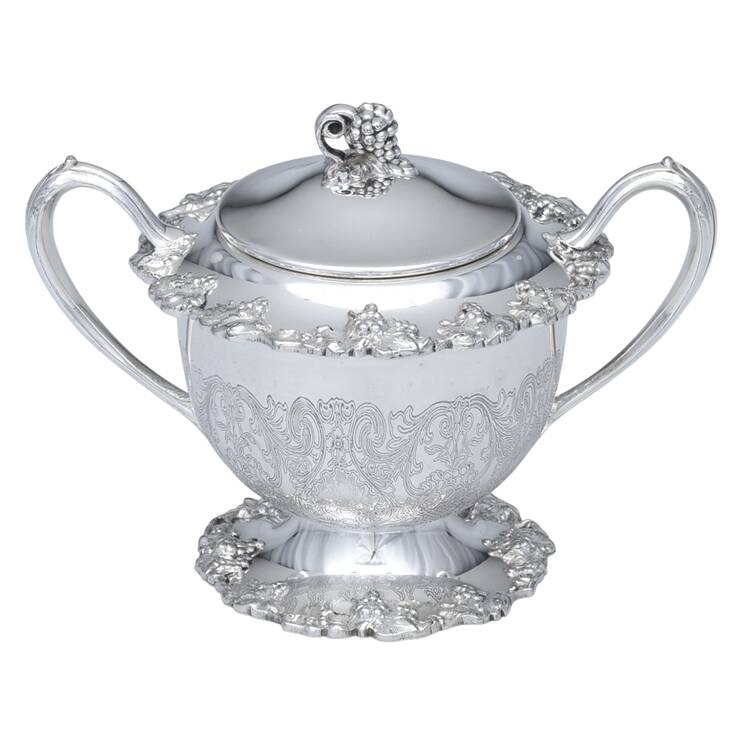 85 (Silverplate, Hollowware) Sugar Bowl & Lid