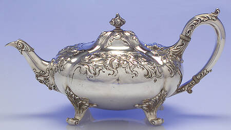 2340 (Sterling, Hollowware) Teapot