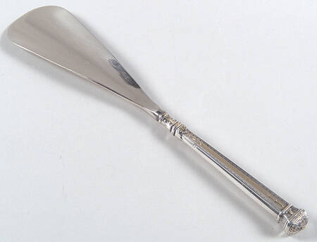 980 (Sterling, Hollowware) Shoe Horn with Silverplate Blade