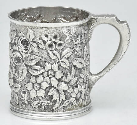 Repousse (Sterling, Hollowware) Child's Cup