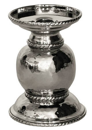 Graham (Stainless, Hollowware) 5" Pillar Candleholder