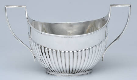 JWD3 (Sterling, Hollowware) Open Sugar Bowl