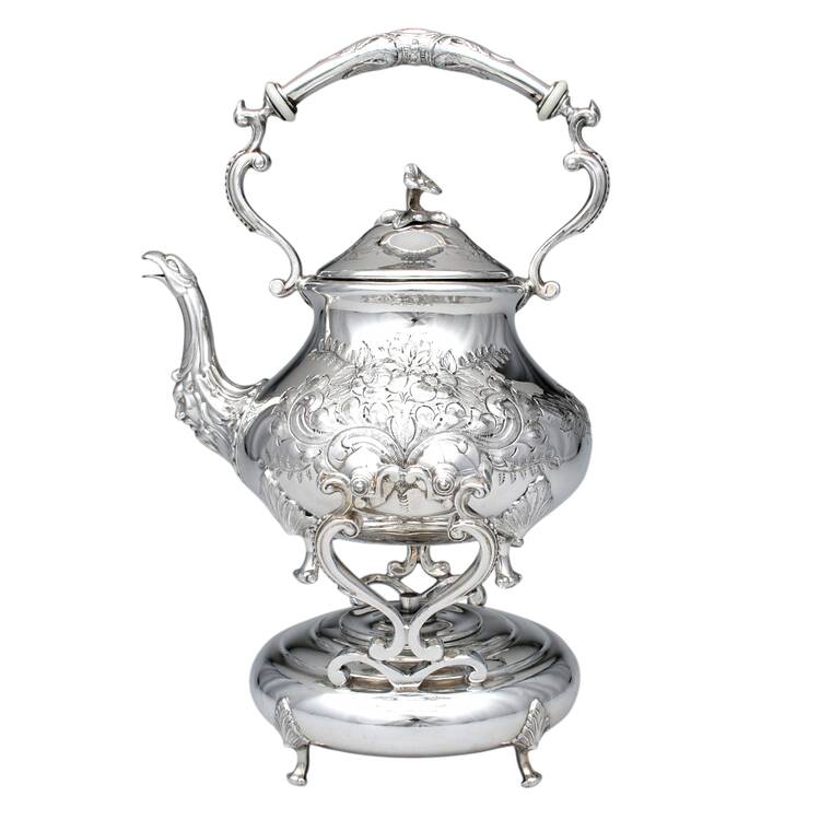 0794 (Silverplate, Hollowware) Kettle, Stand & Burner