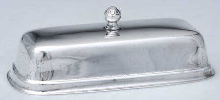 Repousse-Full Chased-Hand Chased 1/4 Lb Butter Lid