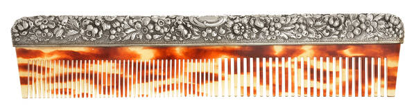 Stieff Rose (Sterling, 1892, Hollowware) Comb