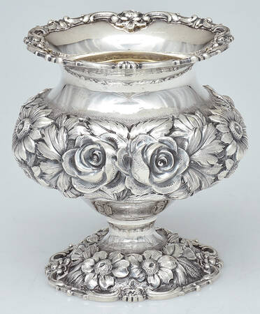Stieff Rose (Sterling, 1892, Hollowware) Waste Bowl