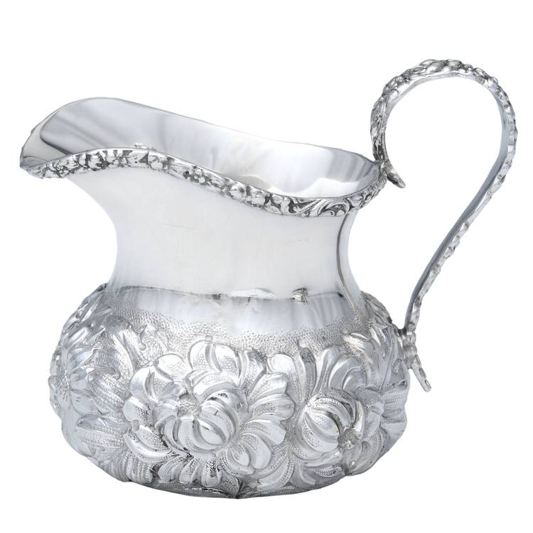 Stieff Rose (Sterling, 1892, Hollowware) Mini Creamer