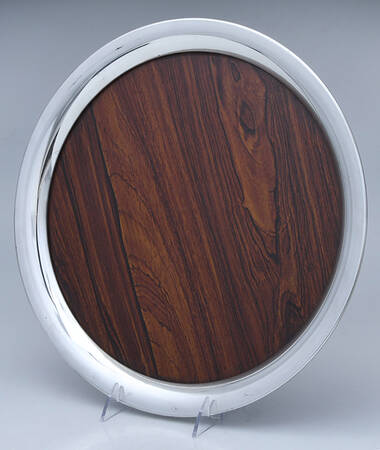 Colonial (Pewter, Hollowware) 14" Round Tray