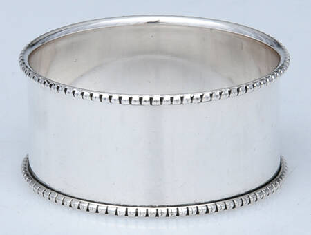 4 (Sterling, Hollowware) Napkin Ring