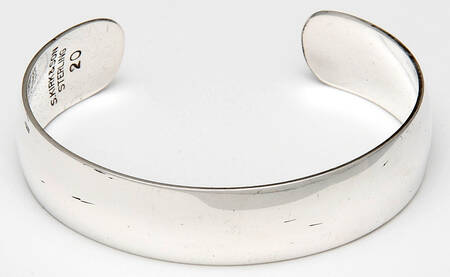 Cuff Bracelets (Sterling, Hollowware) Cuff Bracelet