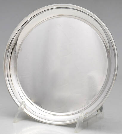 Jefferson Cup (Sterling, Hollowware) 7" Round Tray