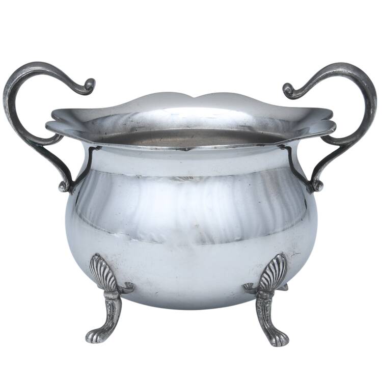 P30 (Pewter, Hollowware) Mini Open Sugar Bowl
