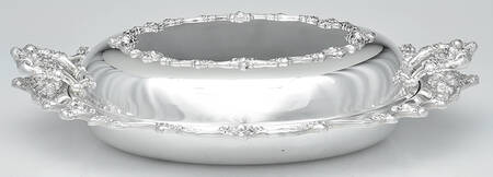 Eloquence (Silverplate, Hollowware) Oval Double Vegetable & Lid