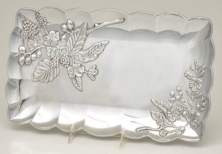 Orchard in Bloom (Alloy, Hollowware) 14" Bread Tray