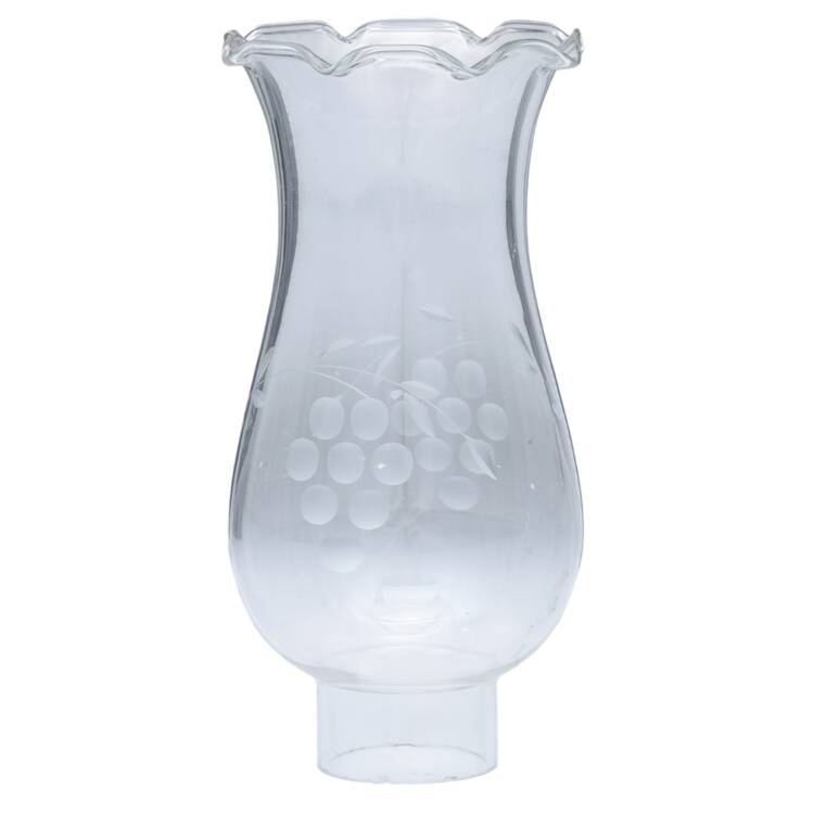 5 (Sterling, Hollowware) Glass Globe for Hurricane Lamp