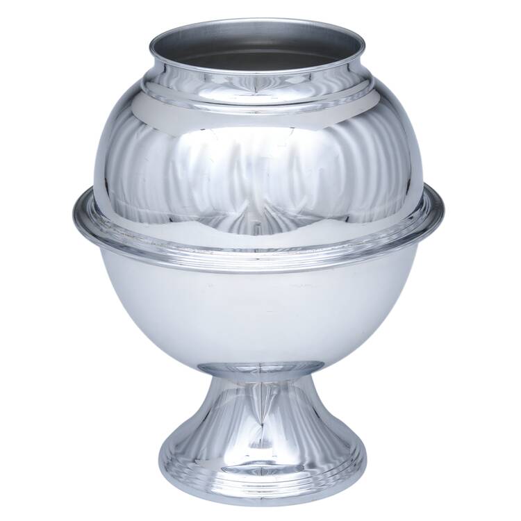Chrome Hollowware (Chrome, Hollowware) Punch Bowl No Lid