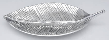 Aluminum Hollowware 14" Leaf Platter