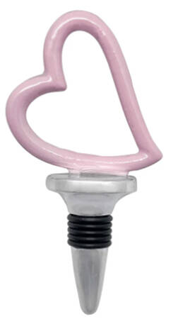 First Comes Love (Aluminum, Hollowware) Wine Stopper