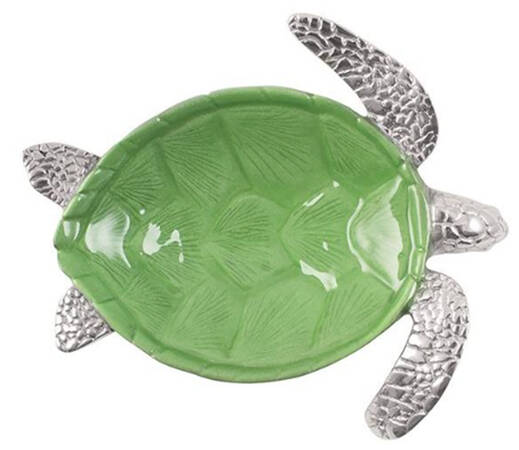 Palmy Nights (Aluminum, Hollowware) Dip Bowl