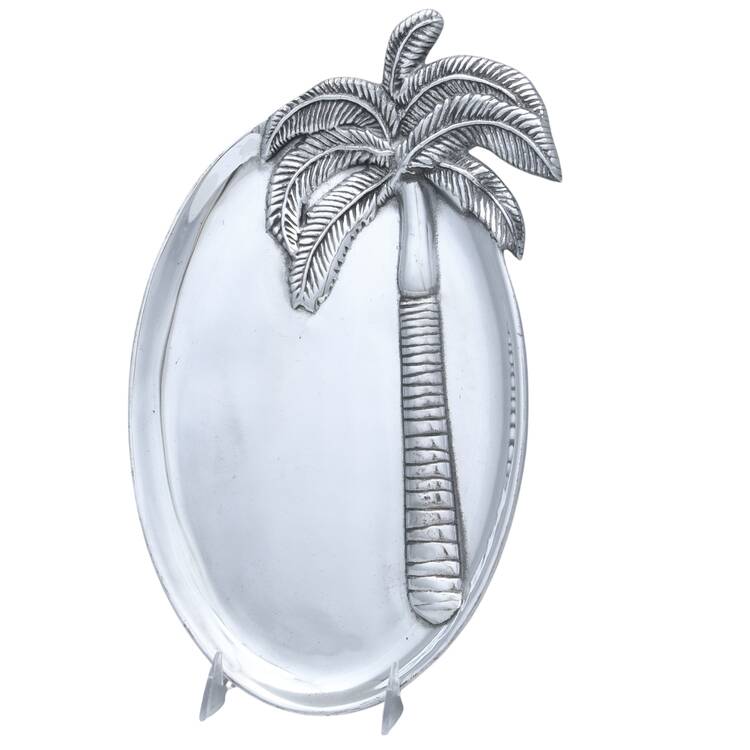 Palmy Nights (Aluminum, Hollowware) by Mariposa