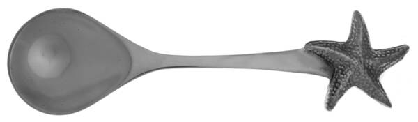Seaside (Aluminum, Hollowware) Solid Salad Serving Spoon