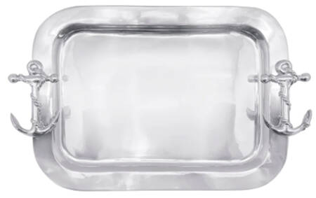 Seaside (Aluminum, Hollowware) 17" Waiter Tray