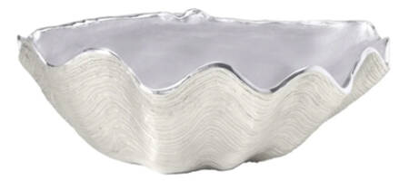 Seaside (Aluminum, Hollowware) 15" Scalloped Serving Bowl