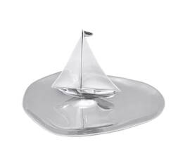 Seaside (Aluminum, Hollowware) 14" Oval Serving Platter
