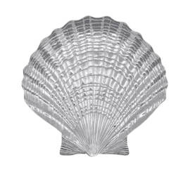 Seaside (Aluminum, Hollowware) 14" Oval Serving Platter